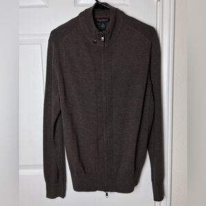 Banana Republic Men’s Extra Fine Merino Zip Sweater